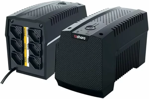 Nobreak TS SHARA UPS Mini 700VA E.Mono S.115V Bat. 1x5AH 6T - Image 3